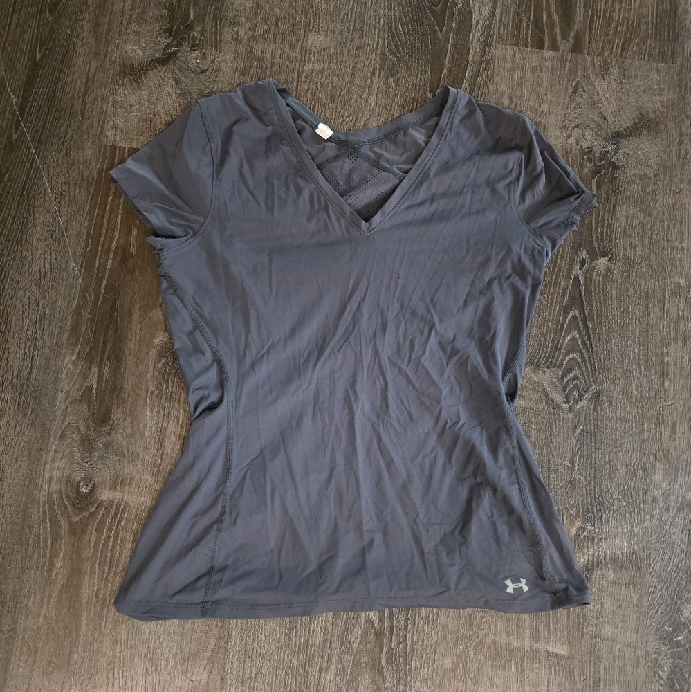 Under Armour Heat Gear Running Workout Top Size M Medium